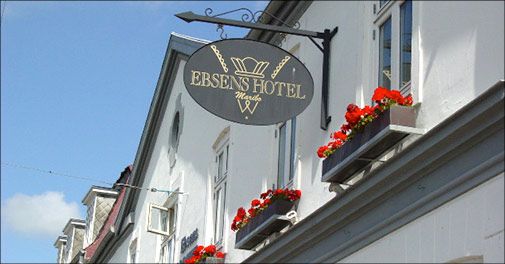 Velkommen til skønne Ebsens Hotel i Maribo