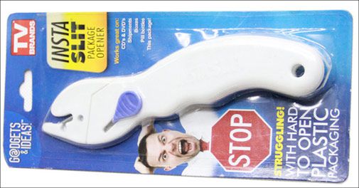 Slip for den store kamp med emballagen!