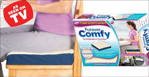 Mindsker ubehag og giver komfort for bagdel og ryg! SET PÅ TV!