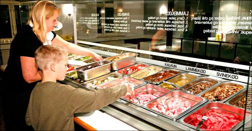 Lækker Mongolian Barbeque hos Djengis Khan