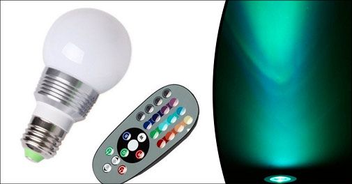 SPAR penge på din elregning med smart mangefarvet pære.