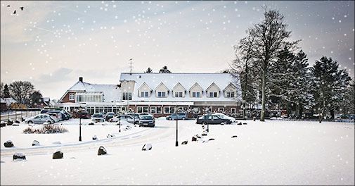 Skønt julearrangement m. overnatning for 2 på Fangel Kro & Hotel