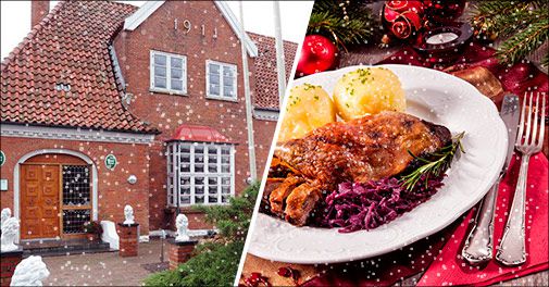 Skøn julebuffet, livemusik m.m. på Hotel Ballumhus