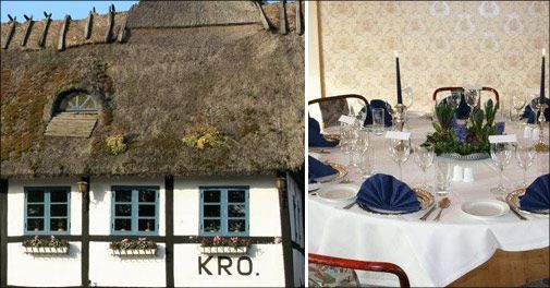 Tag på et dejligt ophold på populære Reersø Kro