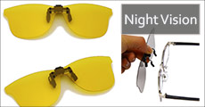 Natbrille i clip model fra Try Us, værdi kr. 257,-
