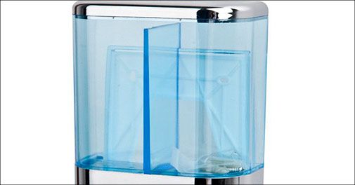 Hold styr på sæben med denne flotte dispenser!