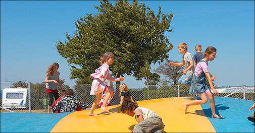 CampOne Bøjden Strand - beliggende ved en af Fyns dejligste badestrande