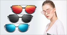 CAT-EYES solbrille fra House of Hansen m. eller u. opbevaringsboks, vælg ml. flere farver, værdi op til kr. 279,-