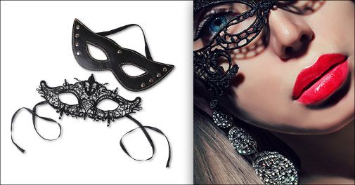 Gør det frækt og sjovt med pirrende masker!