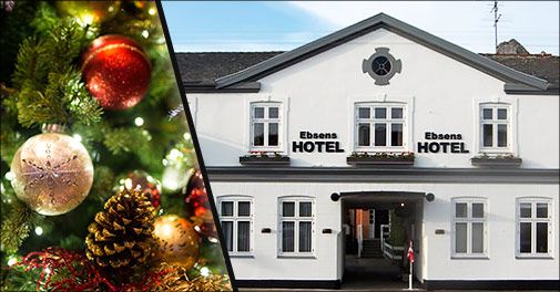 Tag på et festligt juleophold på Ebsens Hotel i Maribo