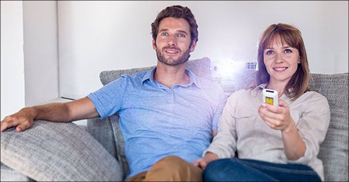 Få din helt egen hjemmebio ... husk popcornene!