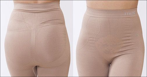 Giver stram op effekt under kjolen!