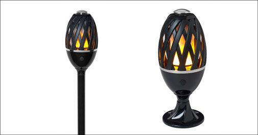 Skab skøn havestemning med LED fakler.. 