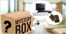 Mystery mobil-pakke med 5-7 gadgets, inkl. fragt, værdi kr. 1199,-