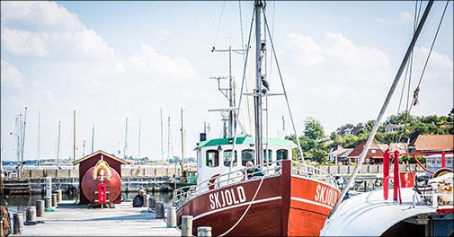 Maritimt ophold for 2 med skøn mad!