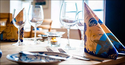 Maritimt ophold for 2 med skøn mad!