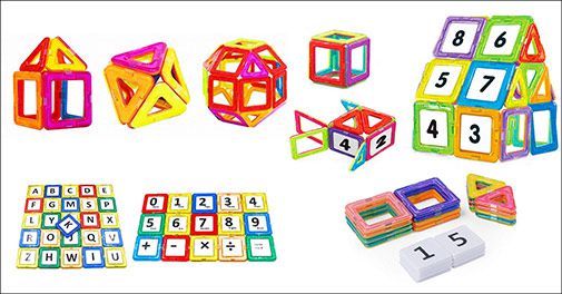 Sjovt og lærerigt  - udvikler bl.a motorik, intelligens og fantasi!