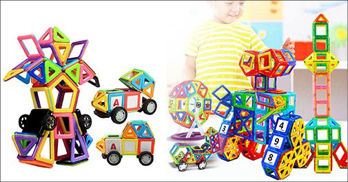 Sjovt og lærerigt  - udvikler bl.a motorik, intelligens og fantasi!