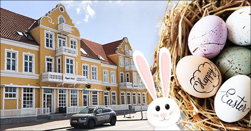 Tag på et skønt Påskeophold på idylliske Skagen Hotel ♥ Nær grenen, hvor Skagerak og Kattegat mødes..