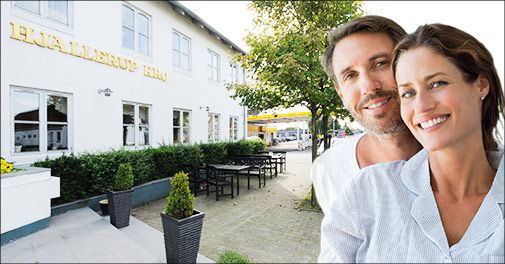 Tilbring et par dage i skønne omgivelser på Hjallerup Kro og få en masse gode oplevelser med hjem..