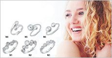 1 stk. ring i 925 sterling sølv fra Beautidesign, værdi kr. 895,-