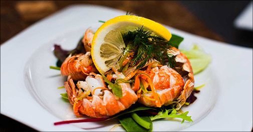 Maritim stemning og lokale råvarer