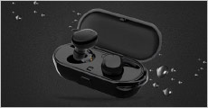 1 par TWS trådløse mini bluetooth høretelefoner fra The 99 inspirations, værdi kr. 679,-