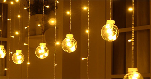 Hyggelig og stemningsfuld julebelysning!