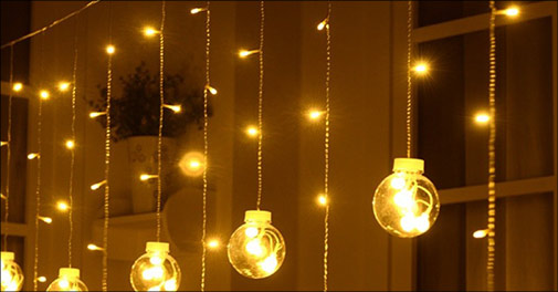 Hyggelig og stemningsfuld julebelysning!