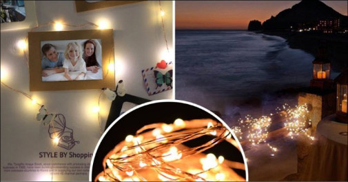 Få flot julebelysning med vandtæt lyskæde!