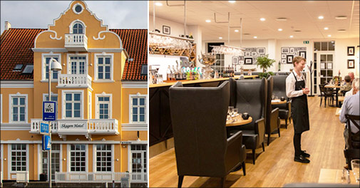 Se de dejlige ophold for 2 inkl. mad her!