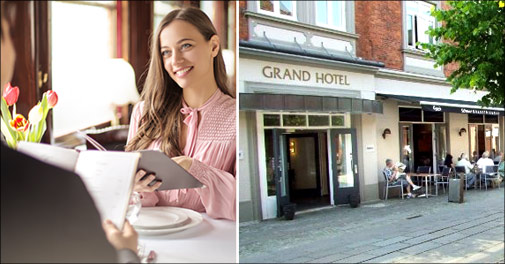 Ophold for 2 inkl. middag, vin mm.  