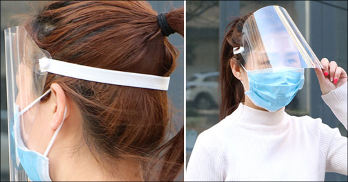 Deal på visir-masker og mundbind