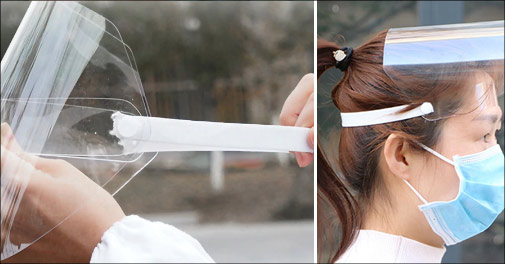 Deal på visir-masker og mundbind