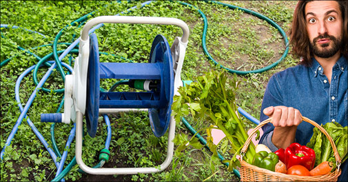 Gør havevandingen nem med en spiralslange!