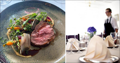 Romantisk gourmetophold med kurbad