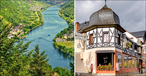 Billigt ophold i Mosel Tyskland
