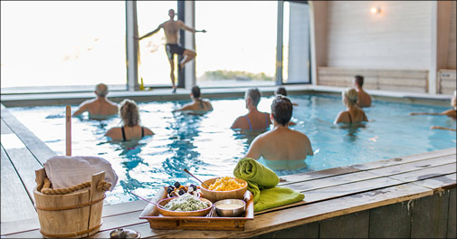 Wellnessophold, vegansk, saunagus, yoga mm.. 