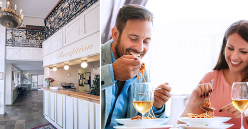 Dejlig kromad og god service i hyggelige omgivelser