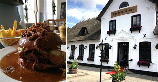 Kendt for den gode danske mad.. 