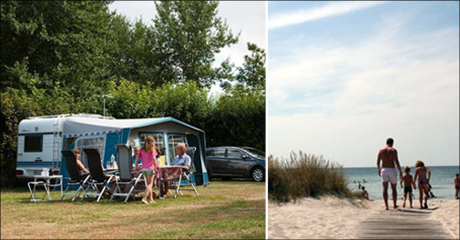 Sommer, sol og camping på Langeland.. 