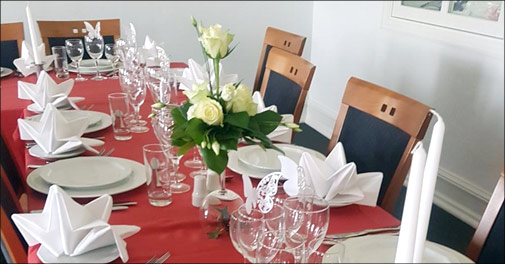 Atmosfære, hygge og hjemmelavet mad.. 