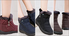 Hold varmen i disse lækre vandtætte letvægts damestøvler - Vælg mellem flere farver og størrelser. Værdi kr. 809,-