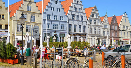 Miniophold for 2 i den nordtyske by Friedrichstadt