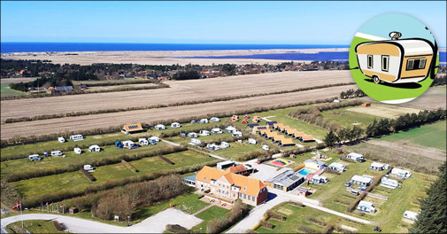 Dejlig campingferie for 2 personer i Vestjylland