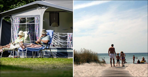 Dejlig campingferie på skønne Langeland