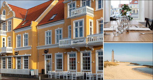 Romantisk overnatning i Skagen