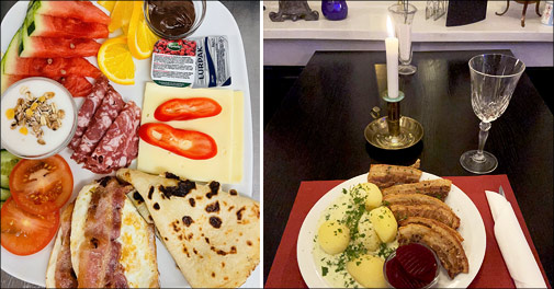 Dejlige ophold med skøn mad