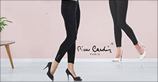 Must-have til garderoben - 1 stk. lækre varme Pierre Cardin leggings i sort. Værdi kr. 269,-