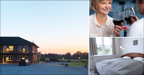 Østjysk ophold med dejlig mad.. 